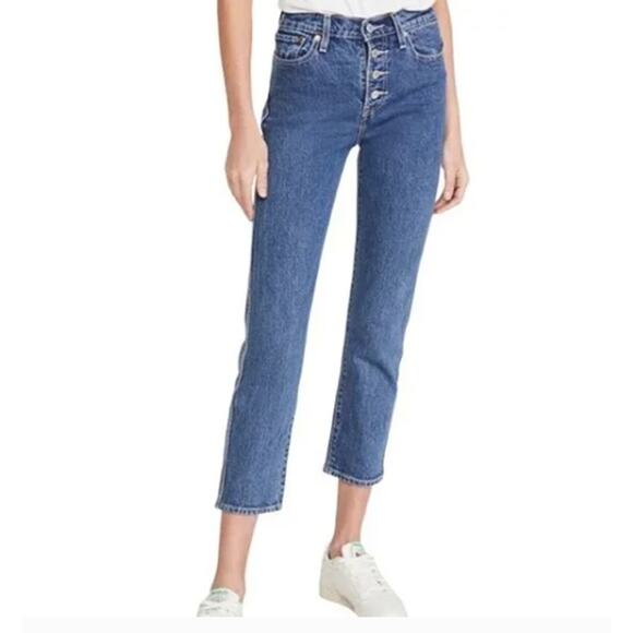 LEVI'S Wedgie Straight Denim Jean // 28x26 26995-0000 - Picture 1 of 11